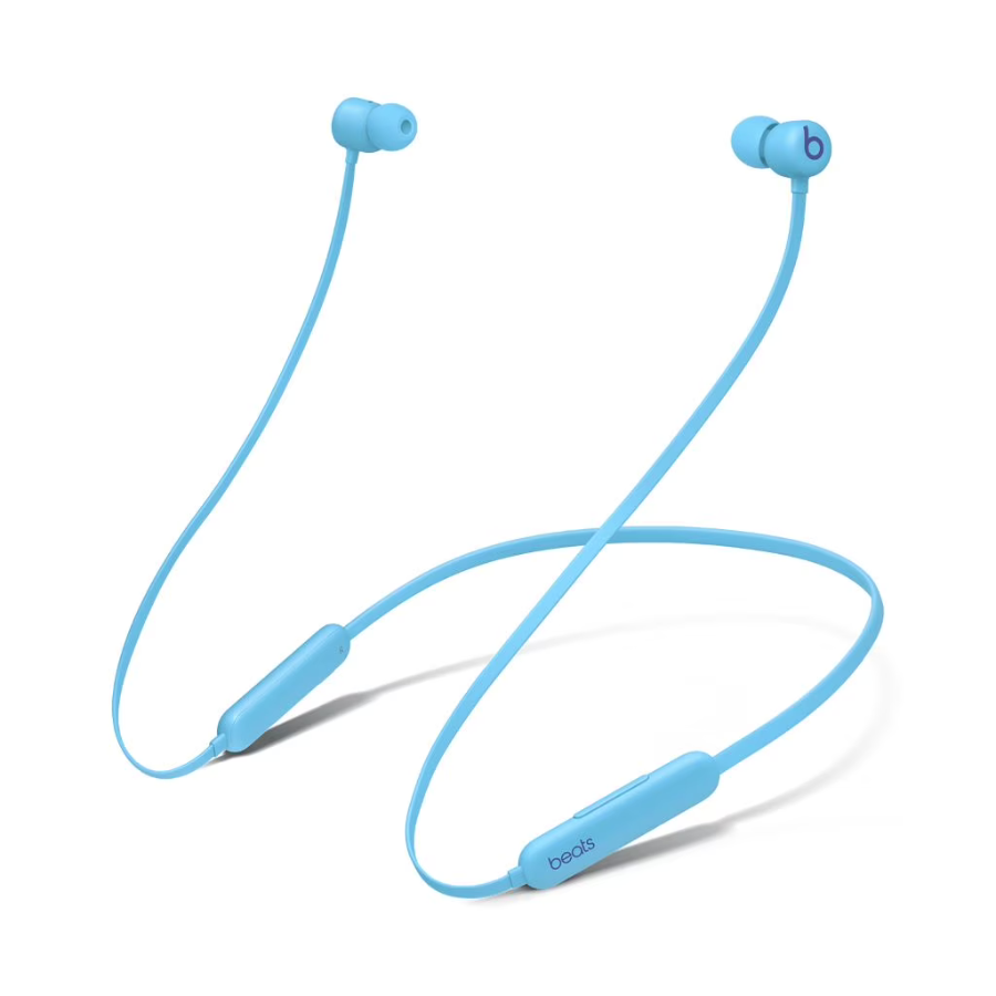 Beats Flex Wireless Earphones (NEW) Flame Blue In-Ear Headphones - Tophatter Daily Deals
