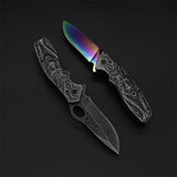 Lone Wolf Pocket Folding Knife - Tophatter Daily Deals