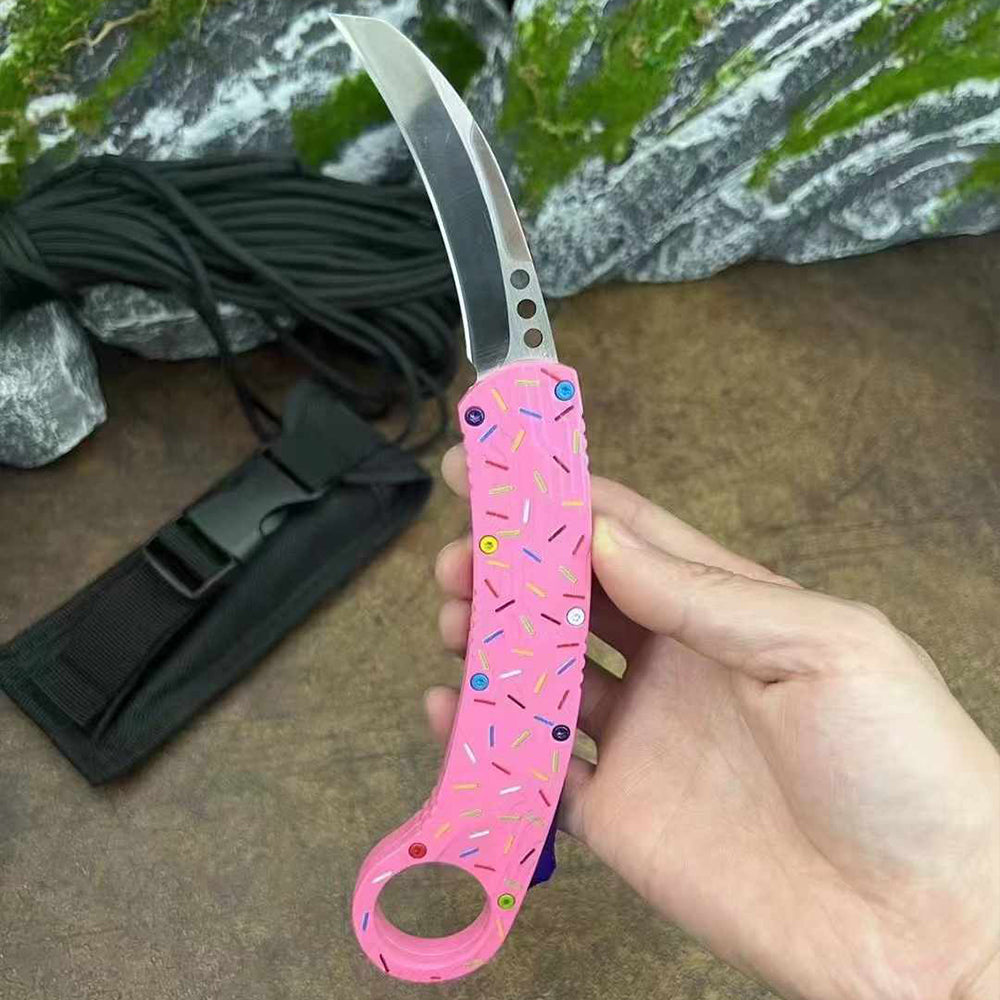 Doughnut Raptor Claw Jump Knife - Tophatter Daily Deals