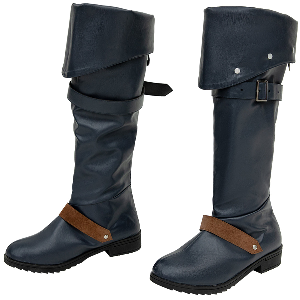 The Witcher 4 Hunt Cirilla Black Shoes Cosplay Boots Shoes/Boots - Tophatter Daily Deals