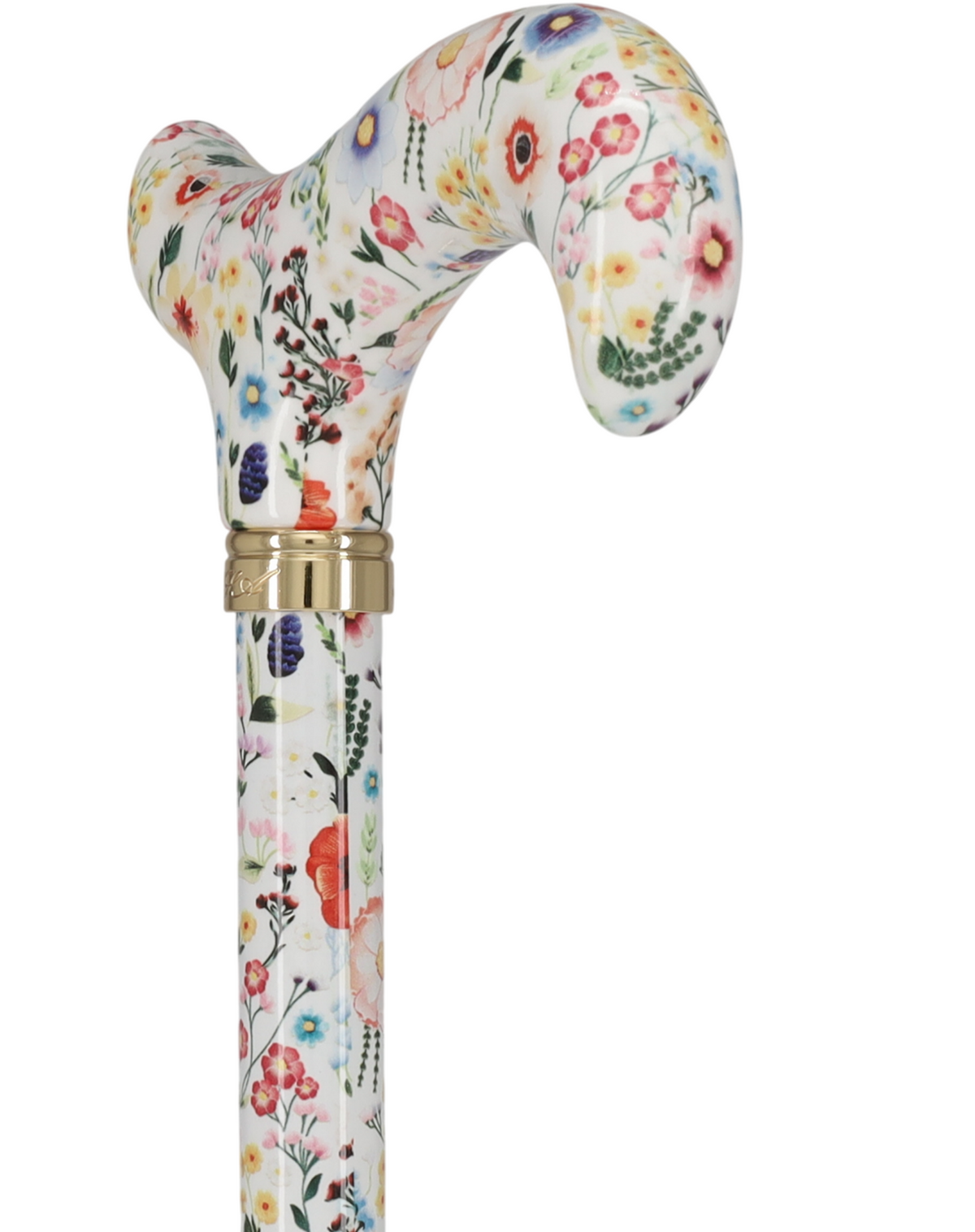 HD Pattern Designer Cane - Matching Handle & Shaft - Durable Adjustable Aluminum - Tophatter Daily Deals