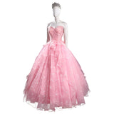 Wicked (2024) Glinda Cosplay Costume Costume - Tophatter Daily Deals