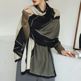 Lightweight Women’s Rectangular Shawl - Cotton Viscose City - Tophatter Daily Deals