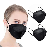 10-Pack Black KN95 Disposable Face Masks Health & Wellness - Tophatter Daily Deals