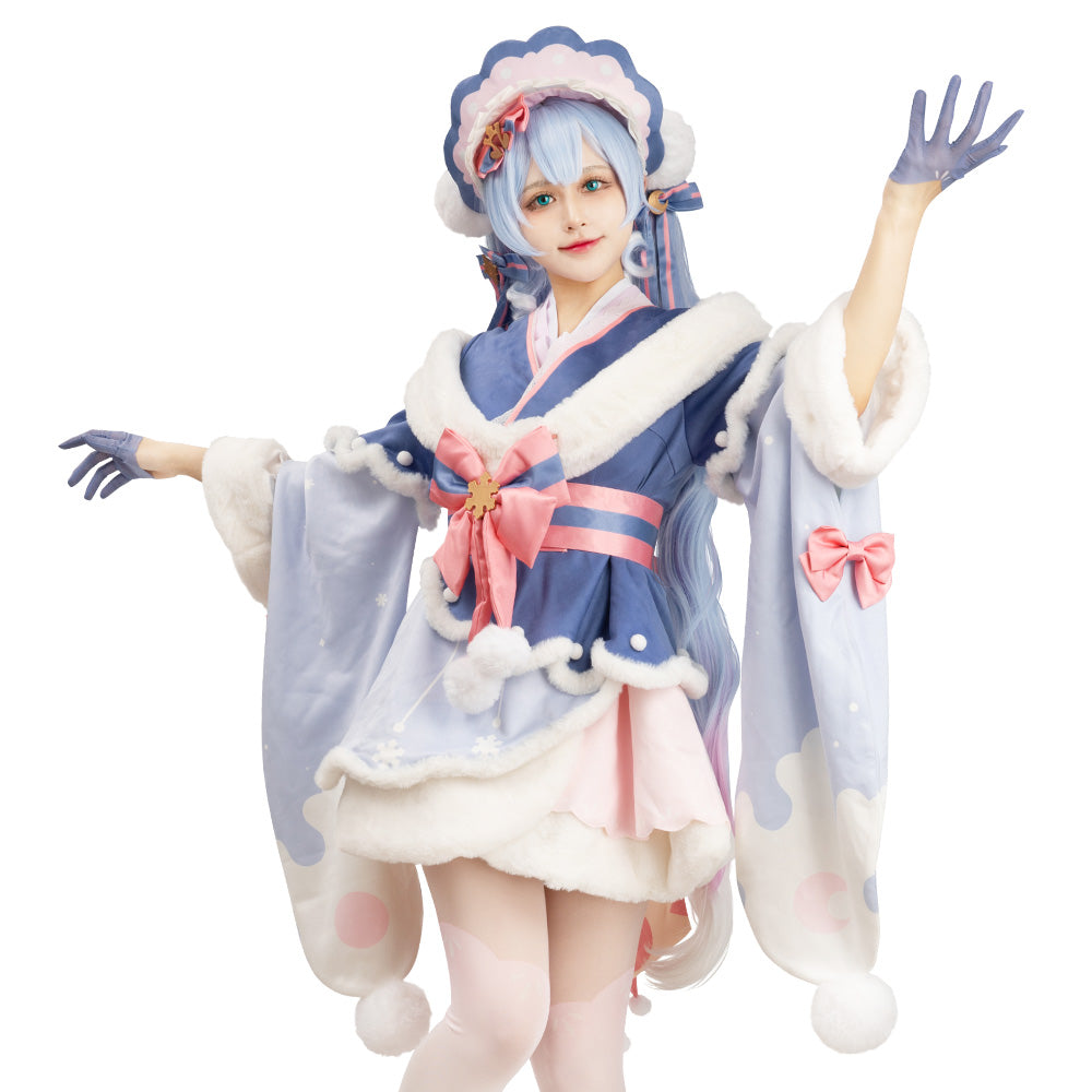 Vocaloid Vocal Idol Snow Mikq 2023 Cosplay Costume Costume - Tophatter Daily Deals
