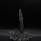 Fantastic Reindeer in the Mirror Folding Knife - Tophatter Daily Deals