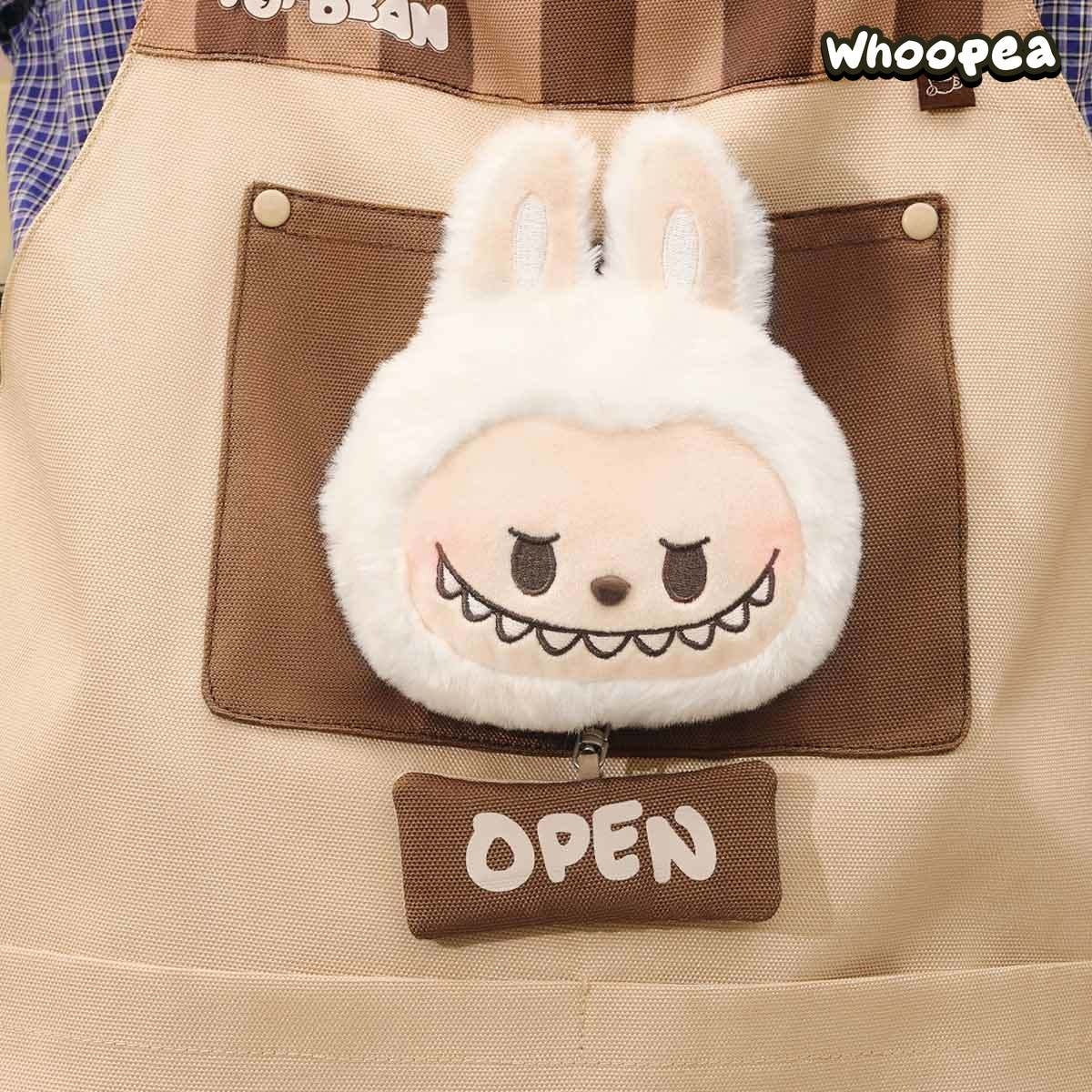POP BEAN Coffee Factory Series-LABUBU Apron - Tophatter Daily Deals