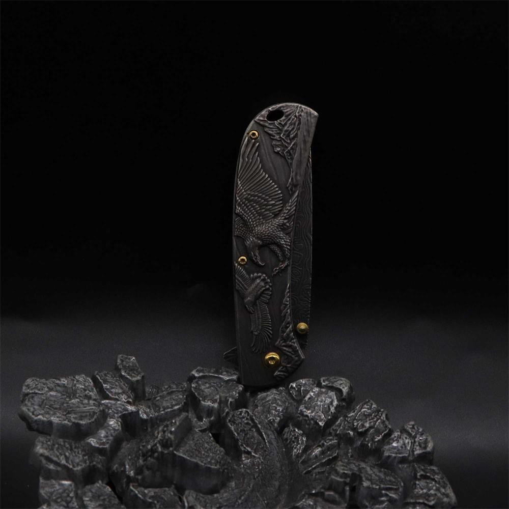 Flying Hawk Folding Knife - Tophatter Daily Deals