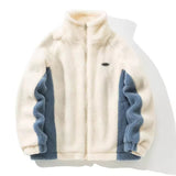 Warm Relaxed Men’s Jacket - Bomber, Sherpa Fleece, Winter - Tophatter Daily Deals
