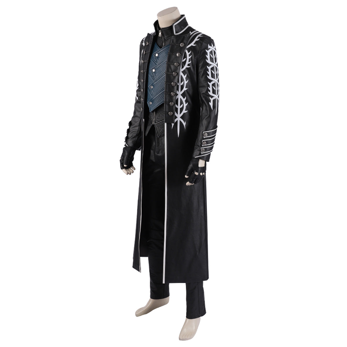Devil May Cry 5 Vergil Black Cosplay Costume Costume - Tophatter Daily Deals