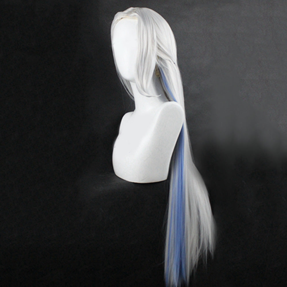 Pokemon Sword and Shield Melony Silver Blue Cosplay Wig Wig - Tophatter Daily Deals