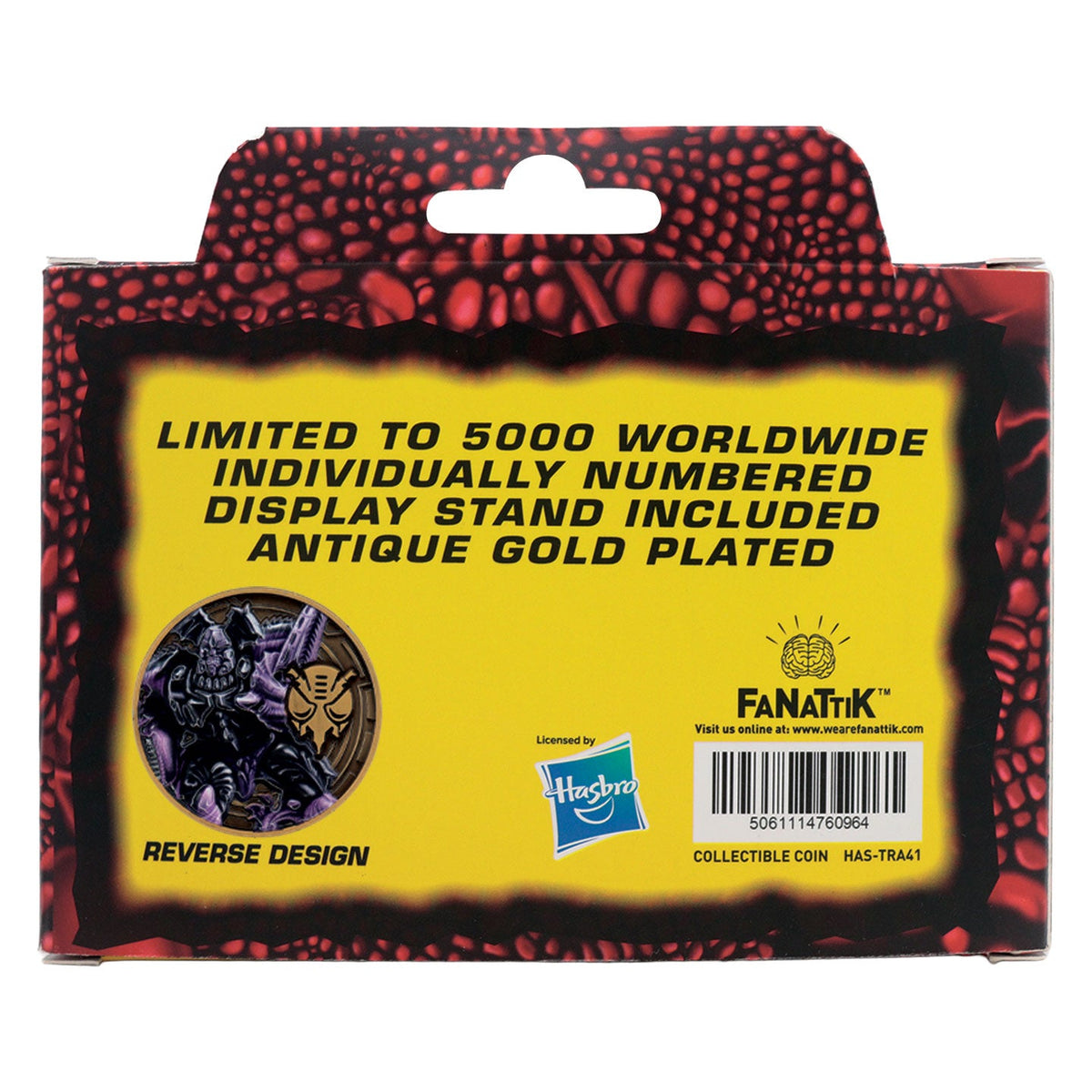 Transformers: Beast Wars – Limited Edition 30th Anniversary Presentation Coin Replica Coin - Tophatter Daily Deals