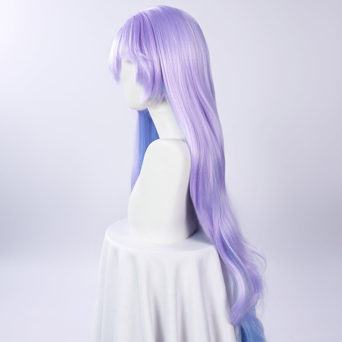 Wuthering Waves Cantarella Purple Blue Cosplay Wig Wig - Tophatter Daily Deals