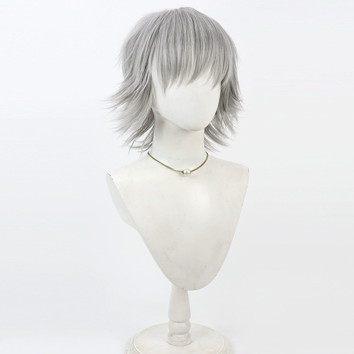 Guilty Gear STRIVE Happy Chaos Glasses Cosplay Grey Cosplay Wig Wig - Tophatter Daily Deals