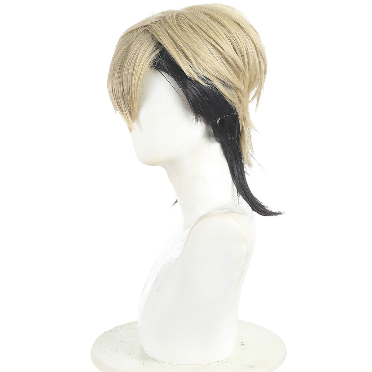 Gachiakuta Zanka Nijiku Golden Black Cosplay Wig Wig - Tophatter Daily Deals