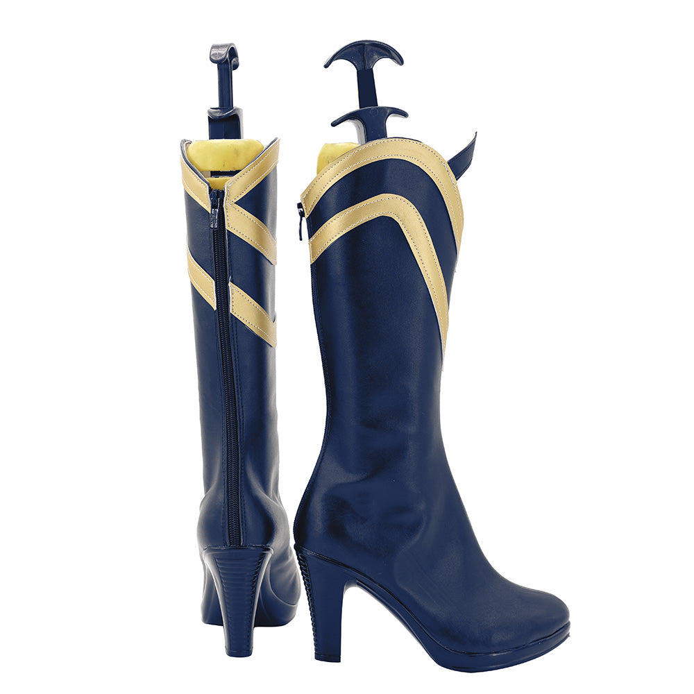 League of Legends LOL Sentinel Diana Blue Shoes Cosplay Boots Shoes/Boots - Tophatter Daily Deals