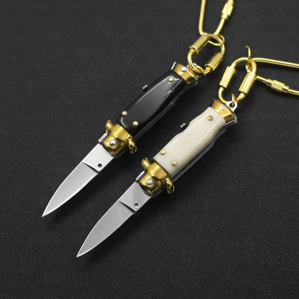 Mini ltalian Stiletto AKC Switch Blade Express Keychain - Tophatter Daily Deals
