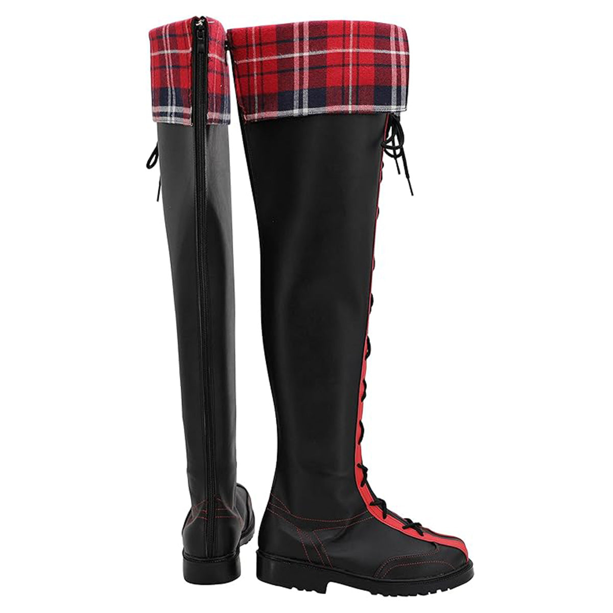 Dead Or Alive 6 Marie Rose Black Red Shoes Cosplay Boots Shoes/Boots - Tophatter Daily Deals