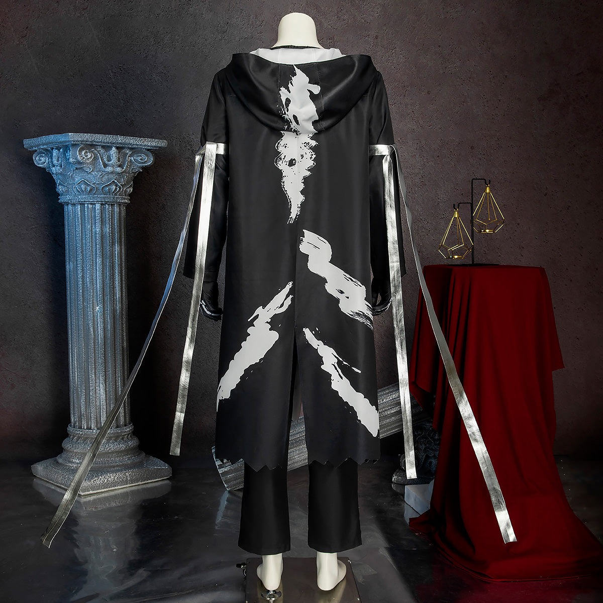Dead by Daylight Ghostface Ghost Face Slash Enthusiast Cosplay Costume Costume - Tophatter Daily Deals