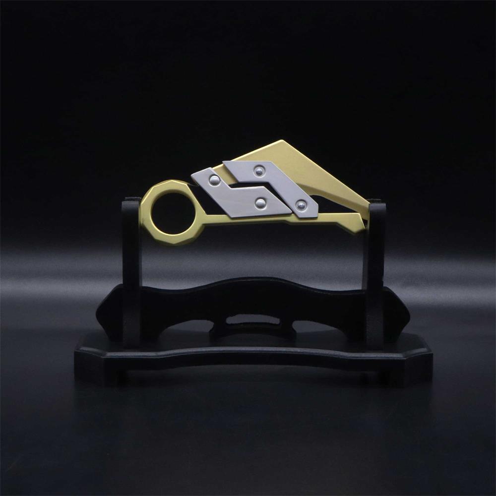 Metal Prime 2.0 Karambit Blunt Blade Trainer Cosplay Prop Game Replica - Tophatter Daily Deals