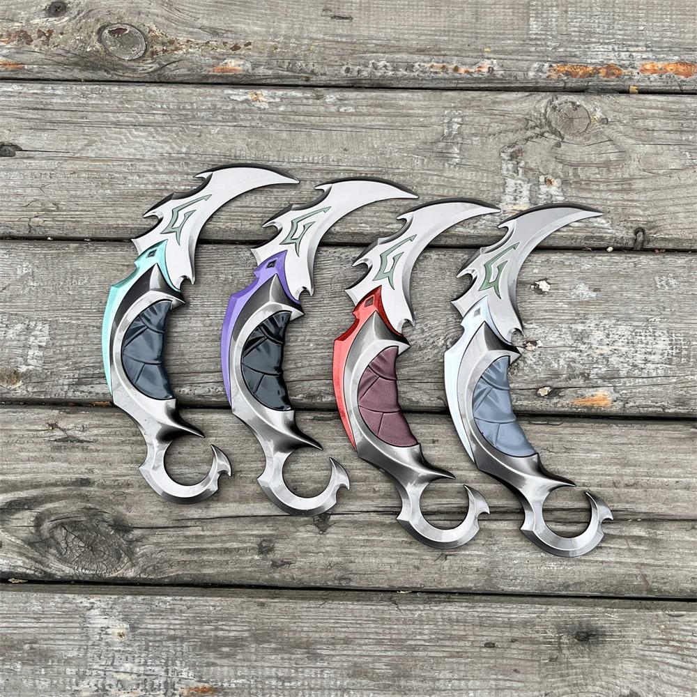 Reaver Karambit Metal Blunt Blade Trainer Cosplay Prop Game Replica - Tophatter Daily Deals