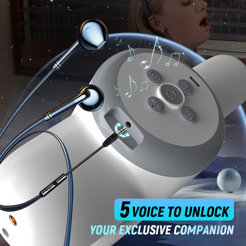 Acmejoy - Automatic Lubrication 8 Thrusting & Sucking Handheld Male Stroker Masturbation Cup - Tophatter Daily Deals