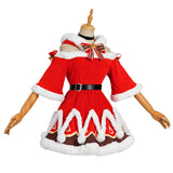 Genshin Impact Barbara Christmas Cosplay Costume Costume - Tophatter Daily Deals