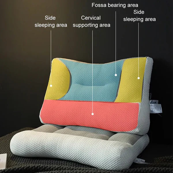 Orthopedic Neck Pillow Contour Support For Sleep - Tophatter Daily Deals