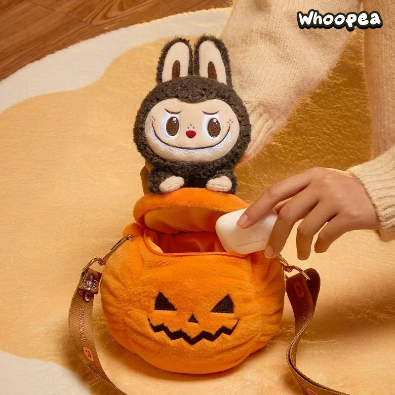 LABUBU Halloween Magic of Pumpkin Series Plush Mini Bag, POP LAND Limited - Tophatter Daily Deals