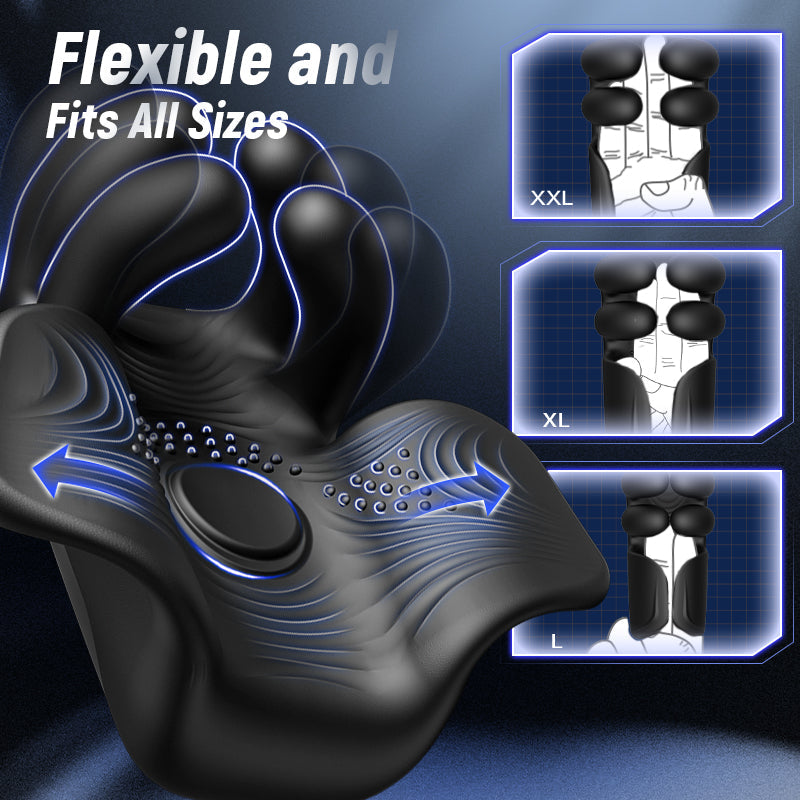 Acmejoy - Evans 10 Pinch Beating Finger Vibrations Penis Vibrator Male Glans Trainer Penis Vibrators - Tophatter Daily Deals