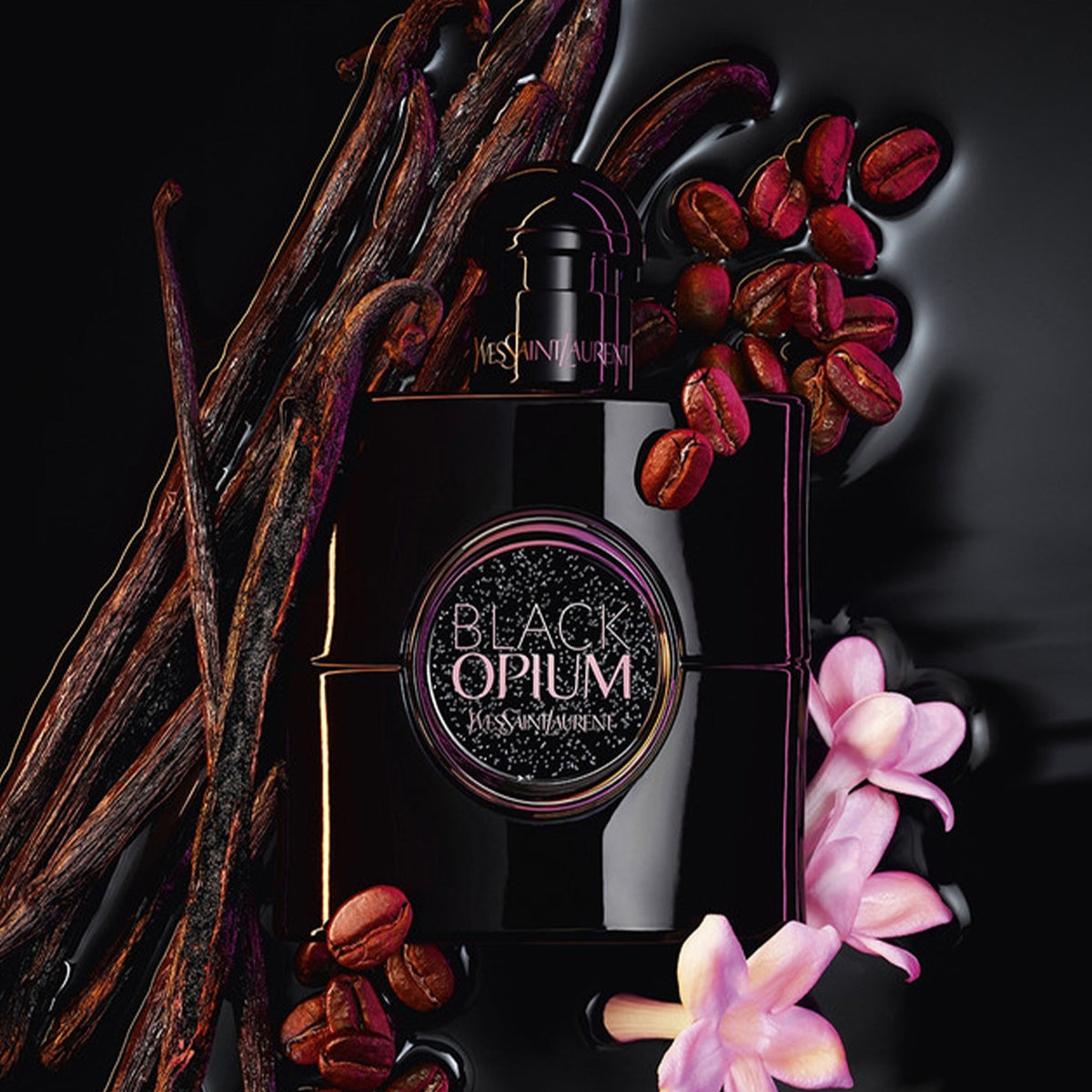 YSL Black Opium Le Parfum 50ml Spray - Tophatter Daily Deals