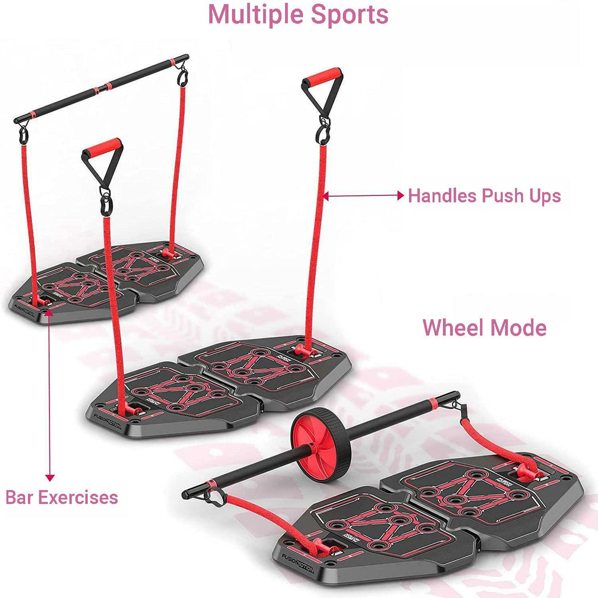 Portable Home Gym Equipment - All-In-One Portable Home Gym Full Body Workout Equipment Exercise & Fitness - Tophatter Daily Deals