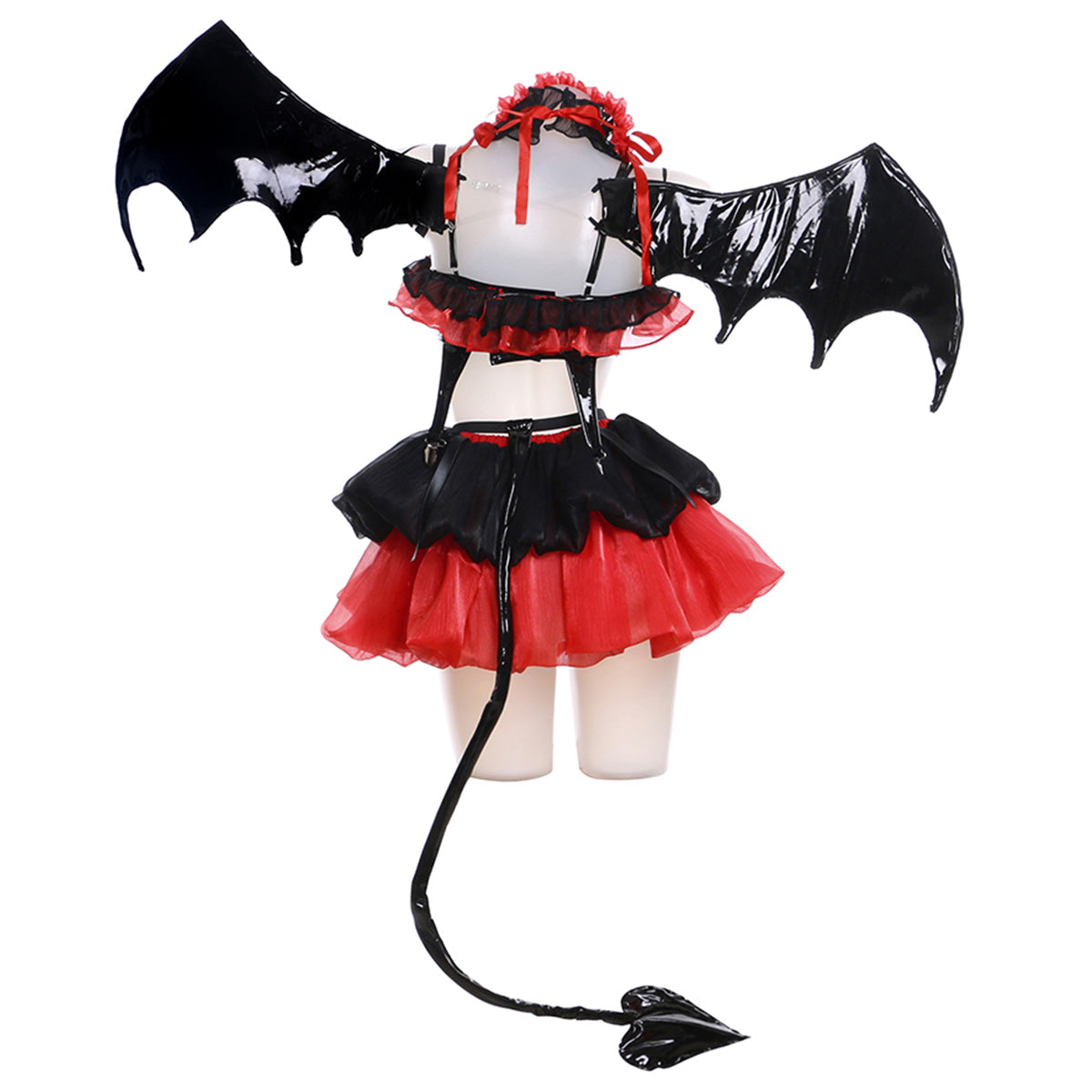 Date A Live IV: Tokisaki Kurumi Pretty Devil Ver Hallowen Cosplay Costume Costume - Tophatter Daily Deals
