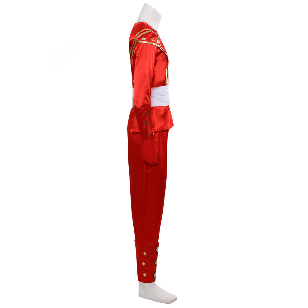 Power Rangers Red Ninjetti Ranger Red Ninja Ranger Cosplay Costume Costume - Tophatter Daily Deals