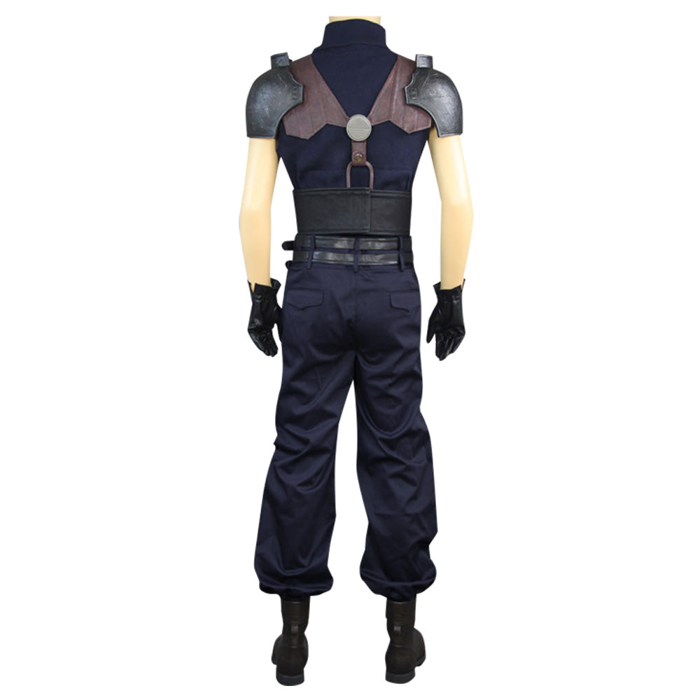 [In stock]Final Fantasy VII Remake Rebirth FF7R Zack Fair Crisis Core Cloud Strife Cosplay Costume - Tophatter Daily Deals
