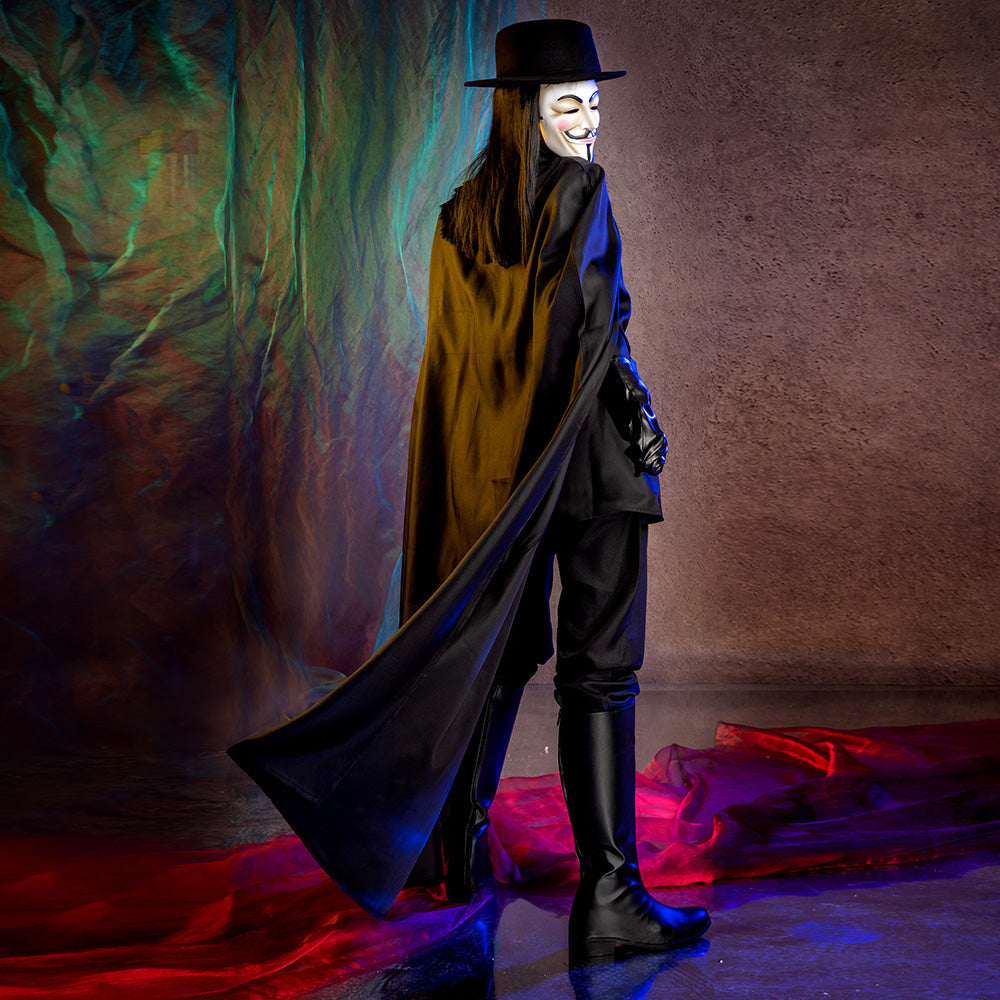 V for Vendetta V Cosplay Costume Costume - Tophatter Daily Deals