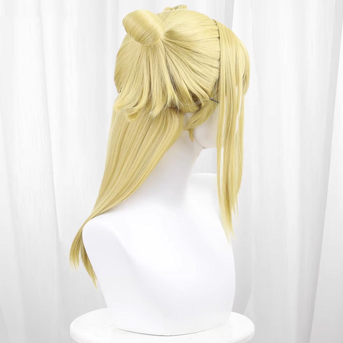 Fairy Tail Lucy Heartfilia Cheongsam Oriental Style Golden Cosplay Wig Wig - Tophatter Daily Deals