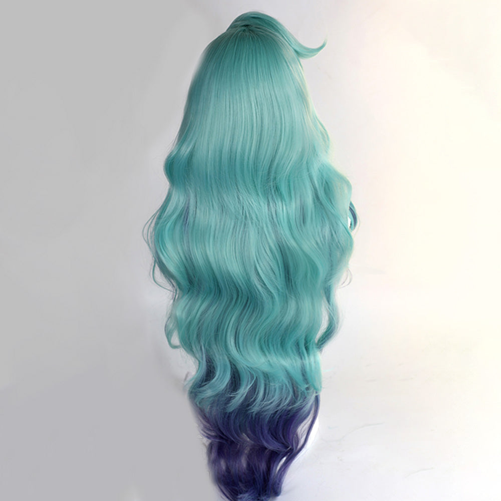 League Of Legends LOL Seraphine Blue Purple Cosplay Wig Wig - Tophatter Daily Deals