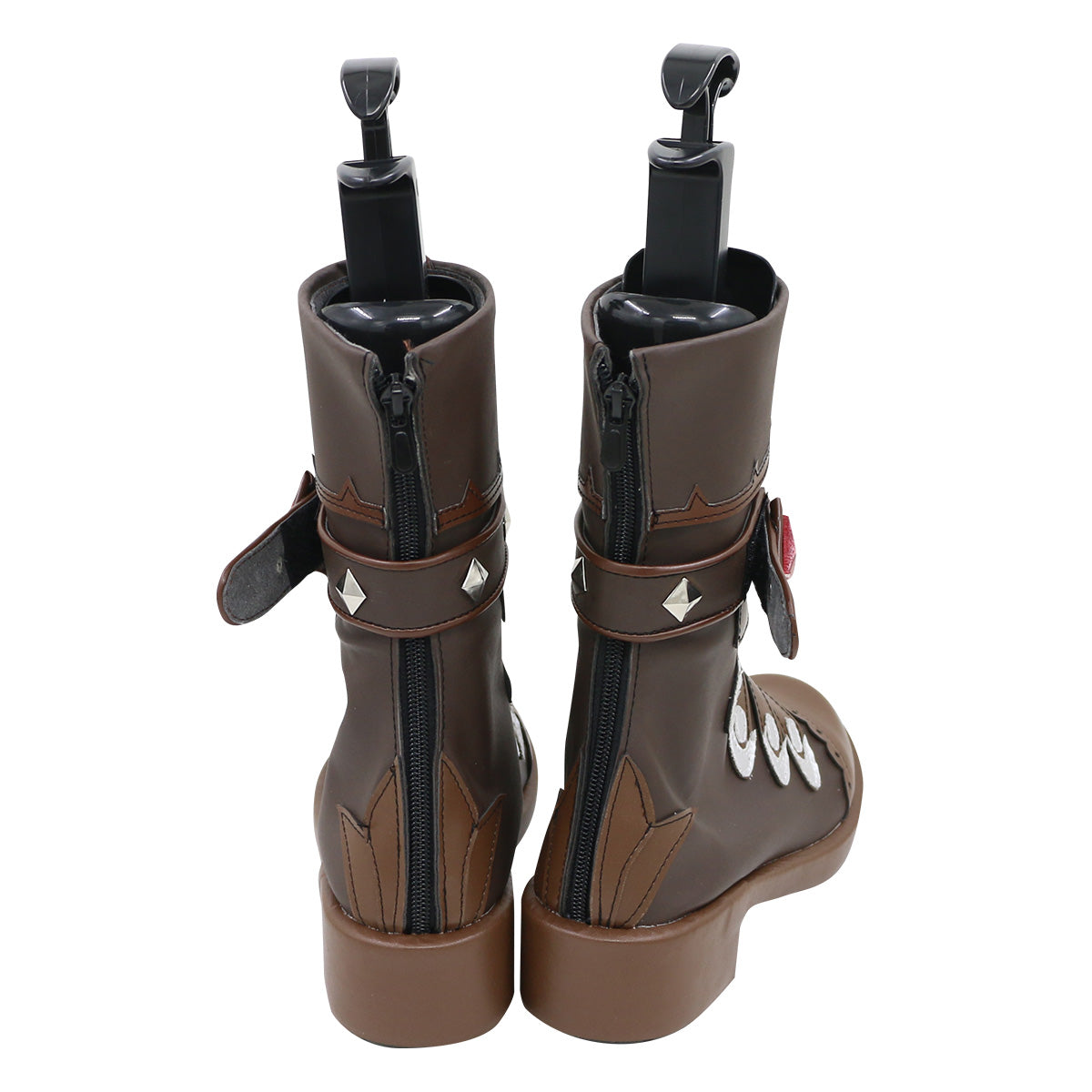 Genshin Impact Diluc Brown Shoes Cosplay Boots Shoes/Boots - Tophatter Daily Deals