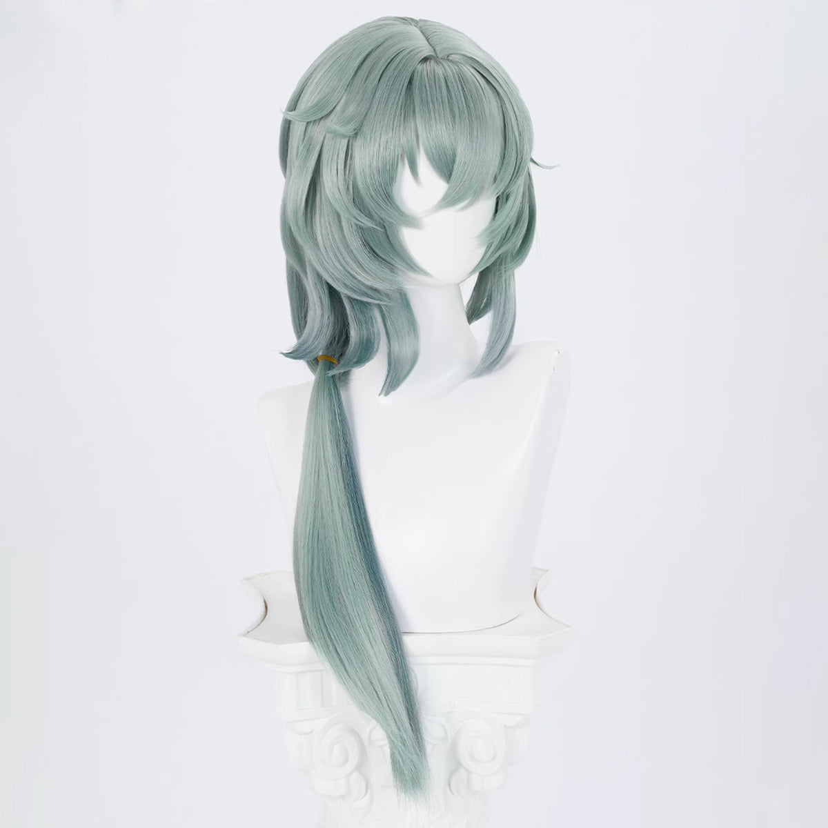 Honkai: Star Rail The Chrysos Heirs Anaxagoras White Green Cosplay Wig Wig - Tophatter Daily Deals