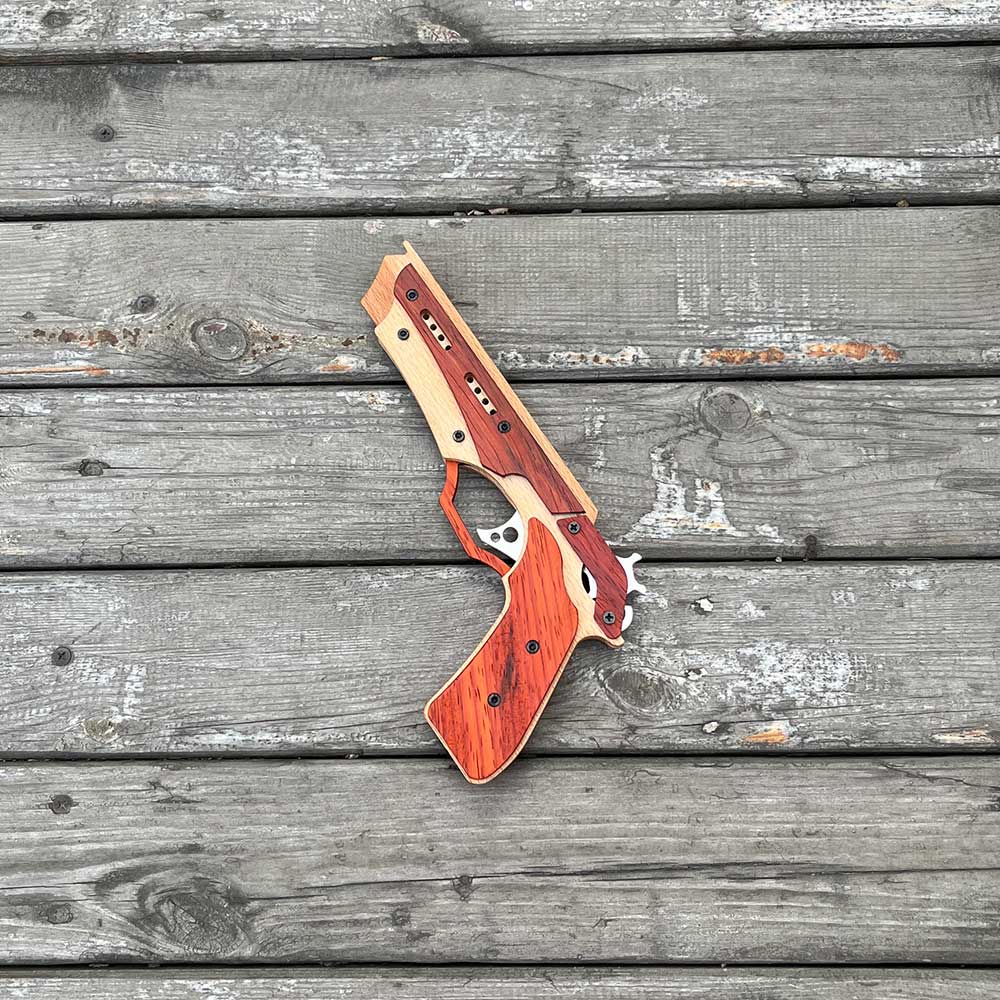 Hunting Eagle Rubber Band Gun Model Kit - Tophatter Daily Deals