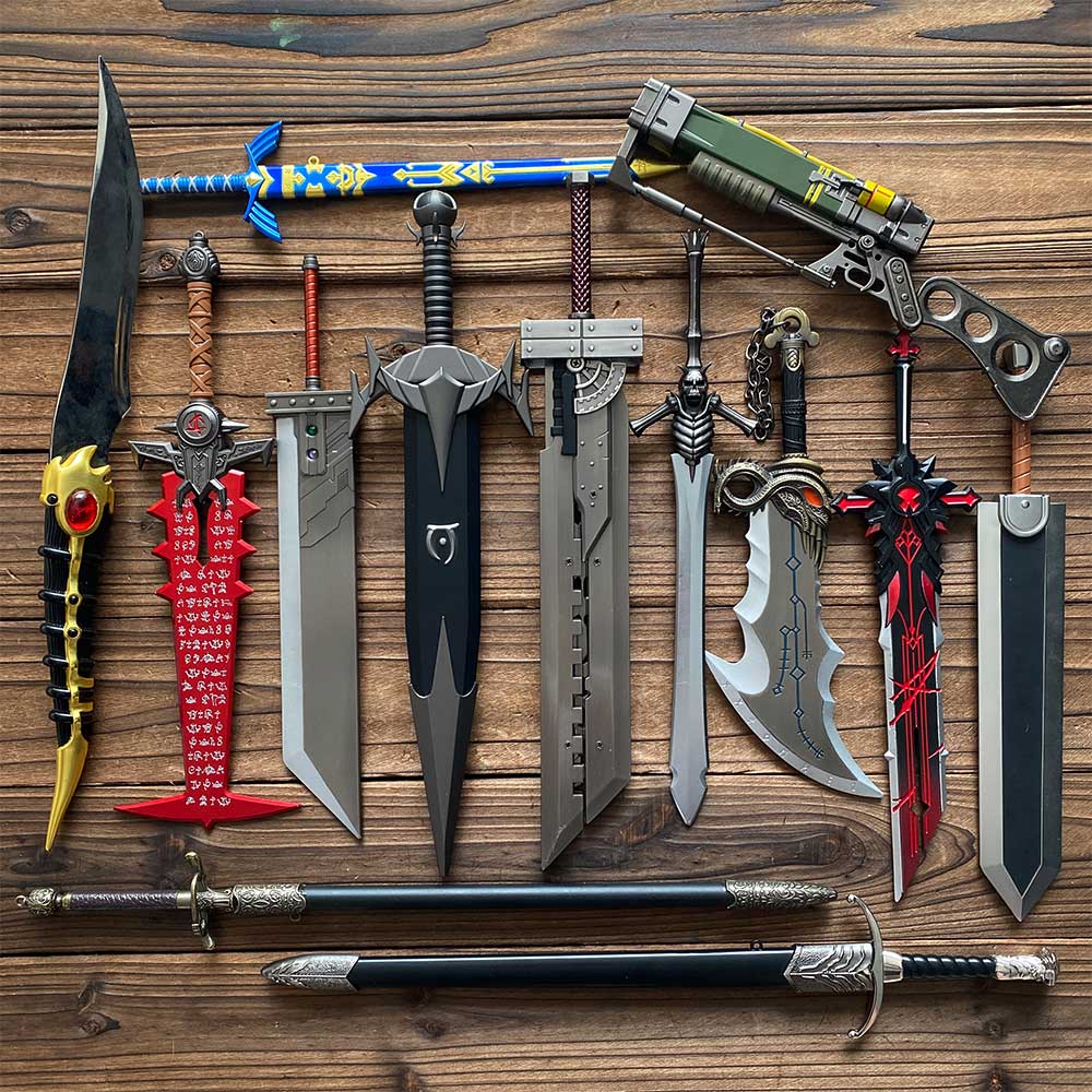 Game Sword Handicrafts Metal Replicas - Tophatter Daily Deals