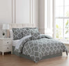 Kathy Ireland 6 Piece Comforter Sets Silver Bedding - Tophatter Daily Deals