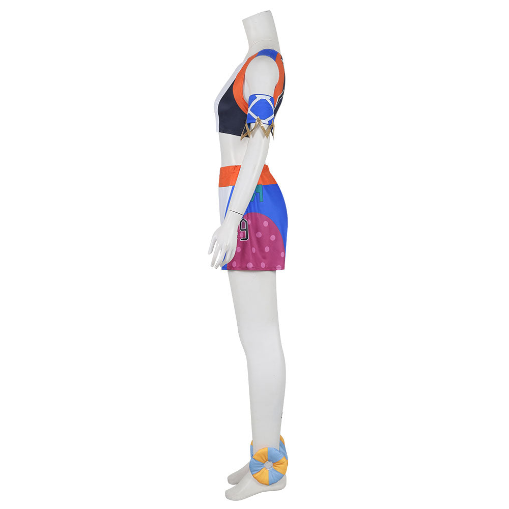 Pokemon Sword and Shield Nessa Cosplay Costume Costume - Tophatter Daily Deals