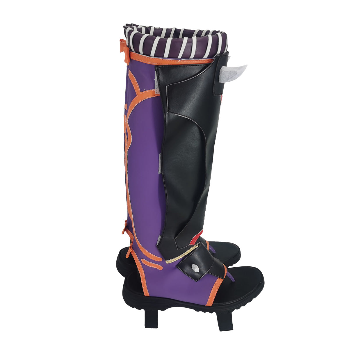 Genshin Impact Arataki Itto Black Shoes Cosplay Boots Shoes/Boots - Tophatter Daily Deals