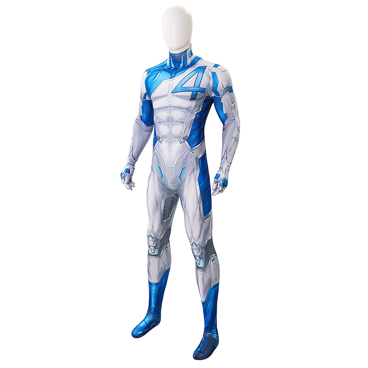 MAV Rivals Mr. Fantastic Blue Jumpsuit Cosplay Costume Costume - Tophatter Daily Deals