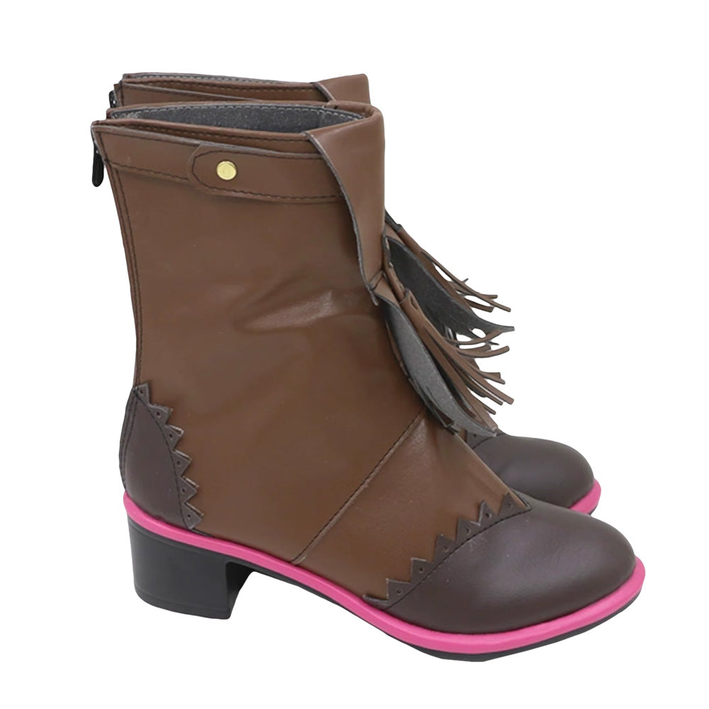 Tekken 8 Asuka Kazama Brown Cosplay Shoes Shoes/Boots - Tophatter Daily Deals