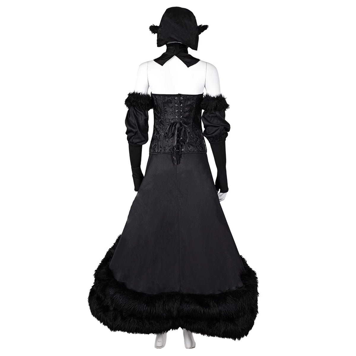 Delicious in Dungeon Marcille Labyrinth Master Black Dress Cosplay Costume Costume - Tophatter Daily Deals