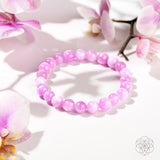 The Heart Reset - Rare Pink Kunzite Bracelet Bracelets - Tophatter Daily Deals