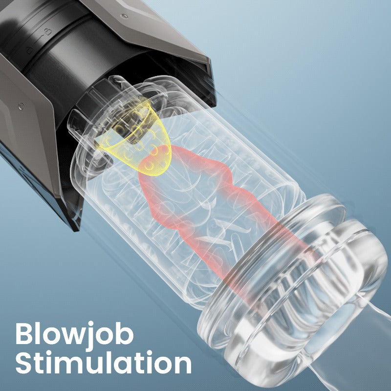 King - 100% Waterproof 4 IN 1 Automatic Masturbation Cup for Men Masturbation Cup - Tophatter Daily Deals